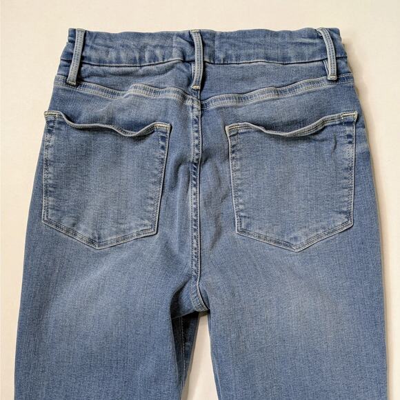 FRAME Le Super High Flare Jeans Women's 27 Blue Light Wash Denim High Rise - Picture 5 of 9